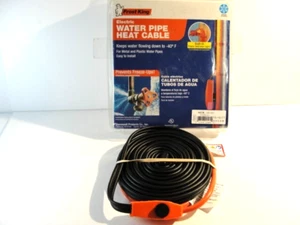 Frost King 18ft Electric Pipe Heat Cable for Plastic & Metal Water Pipes HC18 - Picture 1 of 4