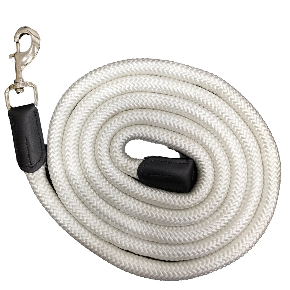 9ft Nylon Horse Lead Rope 3/4" Thick with Bull Snap – Strong & Comfy - Image 1 of 1