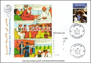ALGERIA - Tagore in Comic Strips - Gandhi - Comics  - fumetti  - India Cartoons - Picture 1 of 1