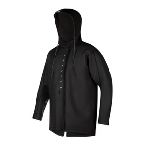 Mystic Battle giacca in neoprene unisex pelle liscia cerniera cappuccio taglia S XL XXL - Foto 1 di 6