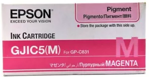 Epson ColorWorks GP-C831 Drucker Tintenpatrone Magenta GJIC5(M) C13S020565 - Bild 1 von 7