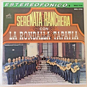 LATIN LP-SERENATA RANCHERA -With  RONDALLA TAPATIA-RCA MEXICO 1967 Original 12'' - Picture 1 of 4