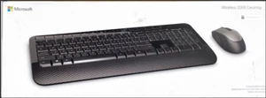 Microsoft Desktop 2000 Wireless Keyboard & Mouse Combo - Afbeelding 1 van 4
