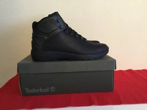 Timberland Men's Westford Mid Boots Chukka A196L Leather Black Size: Selectable - Picture 1 of 7