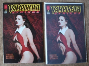 Vampirella Strikes (1995 Series) Volume 1, Number 1 - Harris Comics - TWO COPIES - Picture 1 of 4
