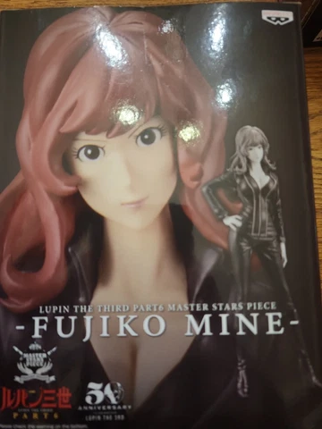 Banpresto Lupin the Third Part 6 Master Stars Piece Fujiko Mine Figure Brand New Cover