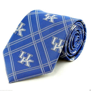 Kentucky Wildcats Men's Necktie College University X Logo Gift Blue Neck Tie - Picture 1 of 2
