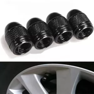 4Pcs Aluminum Bullet Car Truck Wheel Air Port Cover Tire Rim Valve Stem Caps Set - Picture 1 of 12