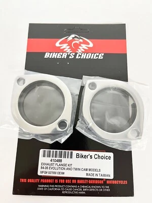Bikers Choice 410488 Exhaust Flange Kit for 1984 - 2006 Harley-Davidson - Image 1 of 3