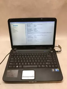 Dell Vostro 1014 14" Laptop Intel Core 2 Duo 2.1GHz 1 GB RAM NO HDD NO OS -- -DW - Picture 1 of 7