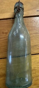 FRÜHE GRÜN GETÖNTE STOPFENFLASCHE HERGESTELLT VON JOHN MATTHEWS PAT 11. JUNI 1872 - BILDER! - Bild 1 von 9