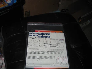 Calcomanías Sabena Airbus 319/A320/A321 en escalas 1/144 por Skyline - Imagen 1 de 2