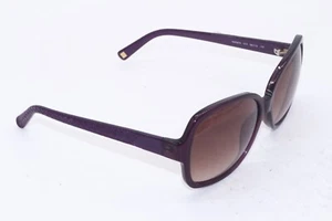 NINE WEST NW587S 515 PURPLE SQUARE AUTHENTIC DESIGNER FRAMES SUNGLASSES 58-15 - Picture 1 of 4