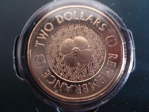 Australian Gold Poppy $2 Two Dollar Coin 2023 35th Anniversary Low mintage 35000 - Picture 1 of 2