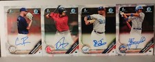 2019 Bowman Chrome Prospects Autographs Select from drop down to complete Set