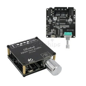 C15H Mini Bluetooth Wireless Audio Digital Endstufe Stereo Platine 20Wx2 - Bild 1 von 18