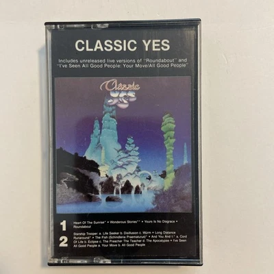 CLASSIC YES:1981-CASSETTE-9 TOTAL TRACKS-CS 19320 Foto 1 de 4
