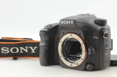 [Near MINT] Sony Alpha a77 α77 II Black Digital SLR Camera Body From JAPAN - Image 1 of 4
