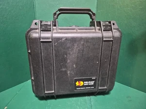 Pelican 1200 Protector Case Watertight Crushproof with Foam Black - Picture 1 of 6