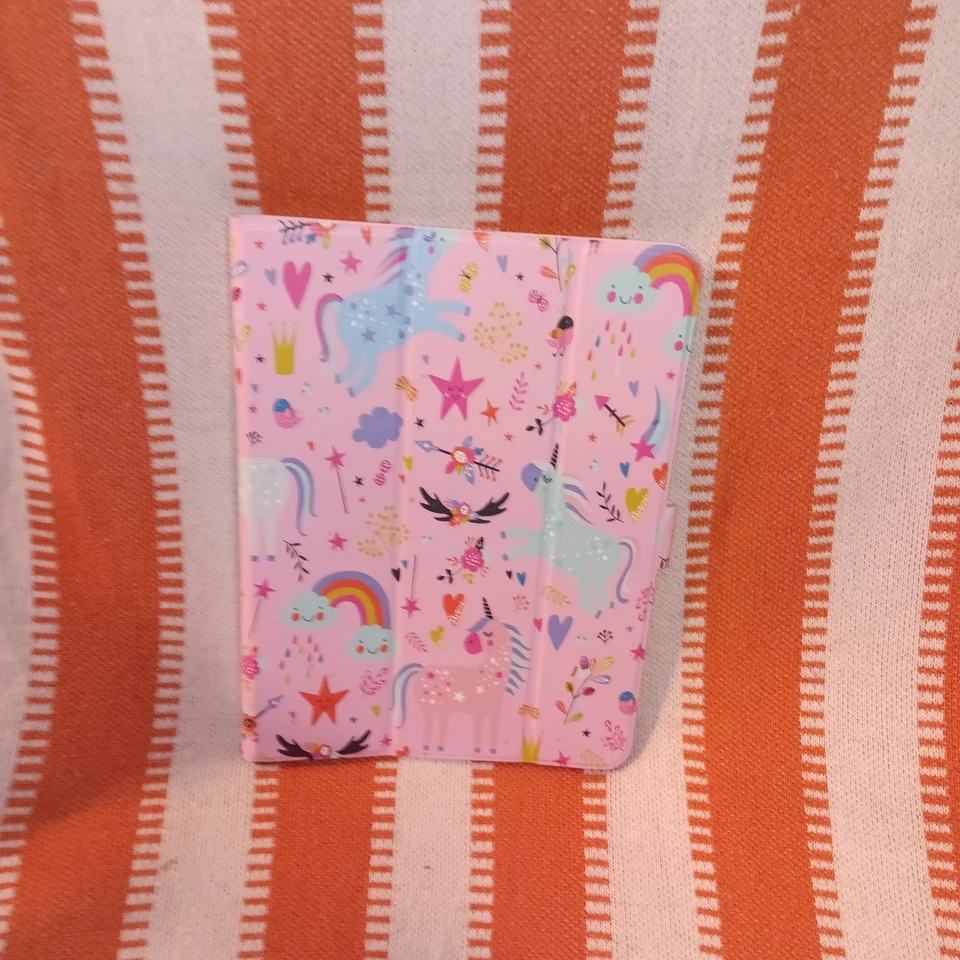 Kids Universal Tablet Case Unicorn Rainbow Pink Fits 7–11" Tablets New - Image 1 of 1