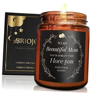 Candle Gifts for Mom from Son Daughter - Best Mothers Day, Love You, Birthday - Picture 1 of 8