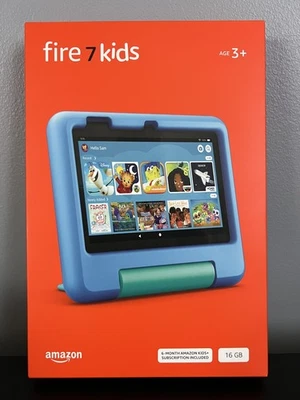 Amazon Fire 7  16GB Tablet -  new in Box (12th Generation) blue  - Image 1 of 4