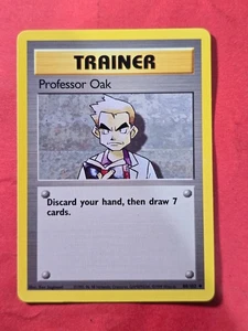 1999 Pokemon Base Unlimited #88 Professor Oak, UC, NF/H, cd5 - Picture 1 of 3