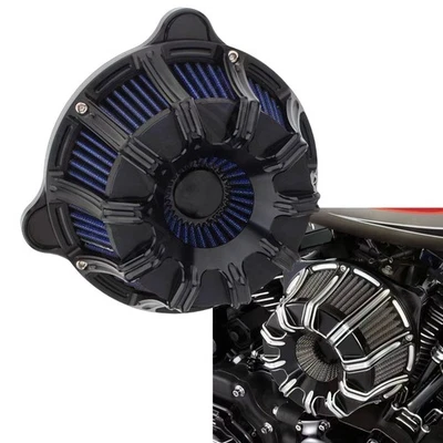 Sistema de filtro de admisión de filtro de aire de 1 pieza para Harley Touring Softail 2018-2020 M8 D Foto 1 de 4