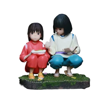 MARKENLOS Chihiros Reise ins Zauberland Figur Haku Weißer Drache Anime Statue Modell