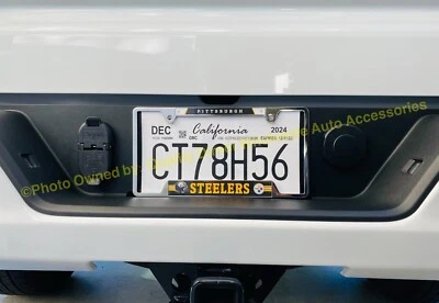 Oficial Pittsburgh Steelers ✅ PLACA DE LA NFL Nuevo Metal Talla Única Mejor Regalo🎁 Foto 1 de 4