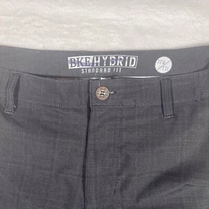 Pantaloncini neri BKE Hybrid da uomo vestibilità standard taglia W32 L23 pantaloncini attivi usati in ottime condizioni casual - Foto 1 di 4
