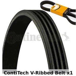 ContiTech V-Ribbed Belt - 4PK841 , 4 Ribs - Fan Belt Alternator, Drive Belt - Picture 1 of 1