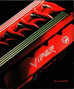 1992 Dodge Viper RT-10 Roadster Deluxe Dealer Sales Brochure  - Picture 1 of 1
