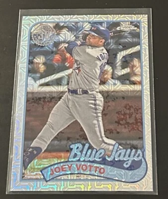 2024 Topps Update Silver Pack Chrome Mojo #T89CU-99 Joey Votto Blue Jays - Image 1 of 2