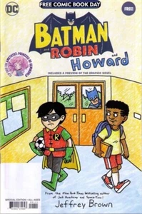FLIPBOOK BATMAN AND ROBIN AND HOWARD/AMATISTA EDICIÓN ESPECIAL (2021) FCBD, DC, CASI NUEVO - Imagen 1 de 1