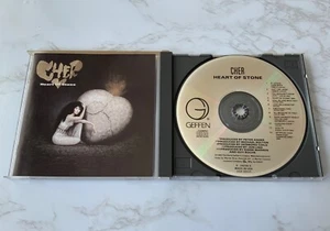Cher Heart Of Stone CD ORIGINAL EARLY PRESS Geffen 9 24239-2 Emotional Fire RARE - Picture 1 of 4