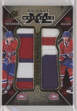 2018-19 SPx Tier 1 Premium /15 Jesperi Kotkaniemi Noah Juulsen #XD-KJ Rookie RC