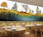 3D Golden Berge H5733 Tapete Wandbild Selbstklebend Abnehmbare Aufkleber Erin
