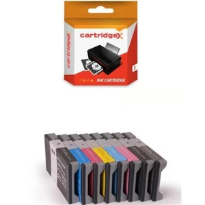 8 Ink Cartridge Set Compatible With Epson Stylus Pro 9880 9800 7880 7800 - Picture 1 of 1