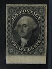 CKStamps: US Stamps Collection Scott#17 12c Washington Mint H OG CV$6250