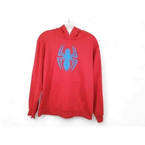 Spiderman Youth Hoodie Pullover Marvel Red Blue Size XXL (18) - Picture 1 of 9