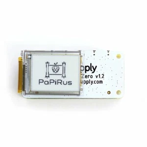 PaPiRus Zero - ePaper / eInk Screen pHAT for Pi Zero - SMALL (1.44") - Picture 1 of 1