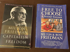 Milton Friedman, Capitalism and Freedom and Free to Choose TWO BOOKS