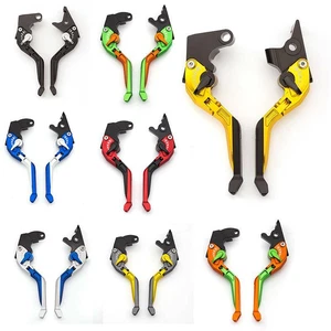 For Suzuki DR650S/SE 1994-2010 3D Extend Fold Brake Clutch Levers 2009 2008 2007 - Picture 1 of 25