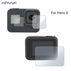 3-Set SOONSUN LCD Screen+Lens Protector Film Anti-scratch for GoPro Hero 8 Black