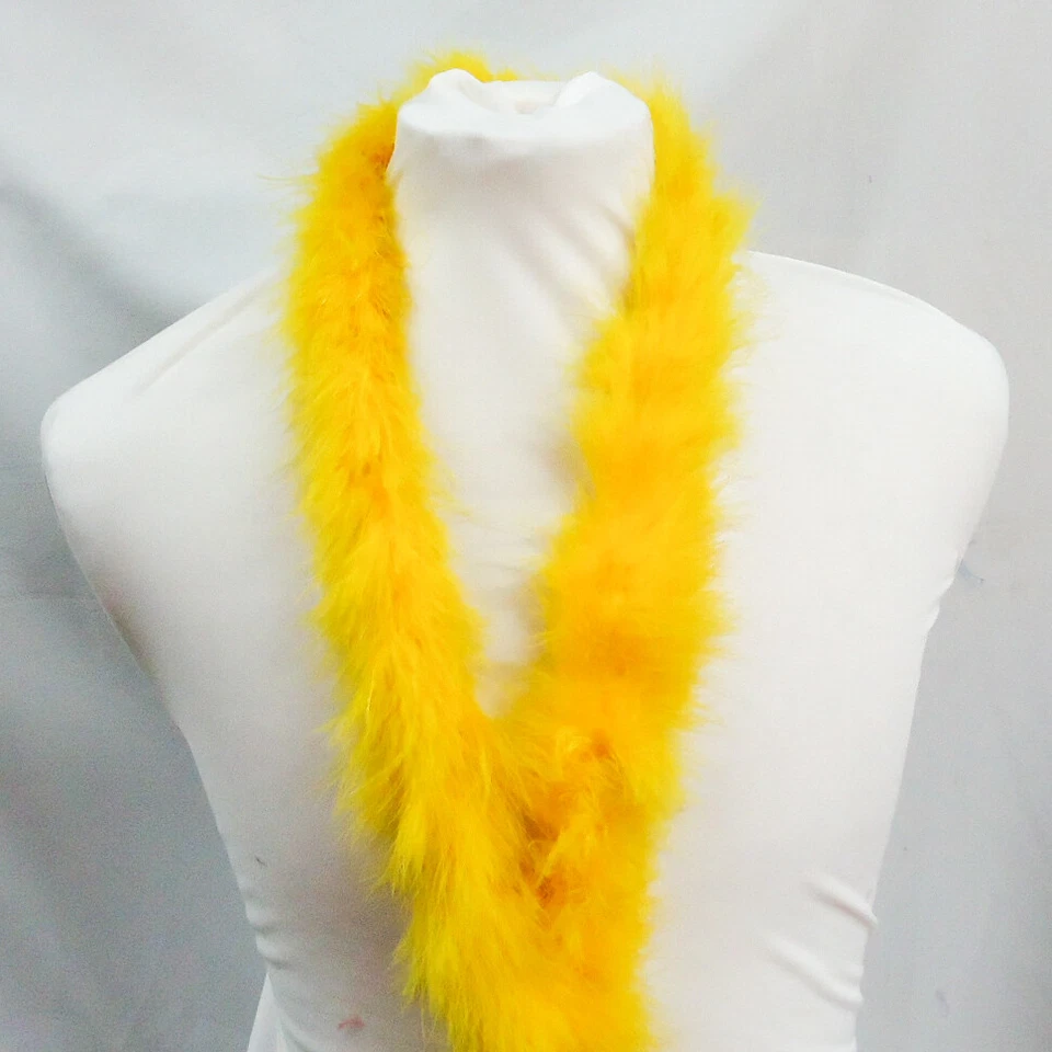 Boa de plumas de marabú Perial Co 72" para hágalo usted mismo artesanía costura recorte hogar boda fiesta Foto 1 de 1