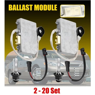 Juego de 2-20 controladores de faros HID de xenón para Lexus RX300 2001-03 + bombilla D2S Foto 1 de 4