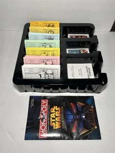 2005 Monopoly Star Wars Saga Edition Parts Jedi & Sith Cards, Money, Locations - Picture 1 of 2