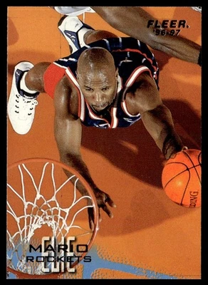 1996-97 Fleer Mario Elie Houston Rockets #191 - Image 1 of 2