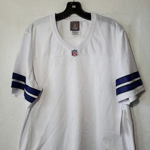 Dallas Cowboys Jersey Womens XL Blank Jersey White Vintage Pro Line NWT  - Picture 1 of 10